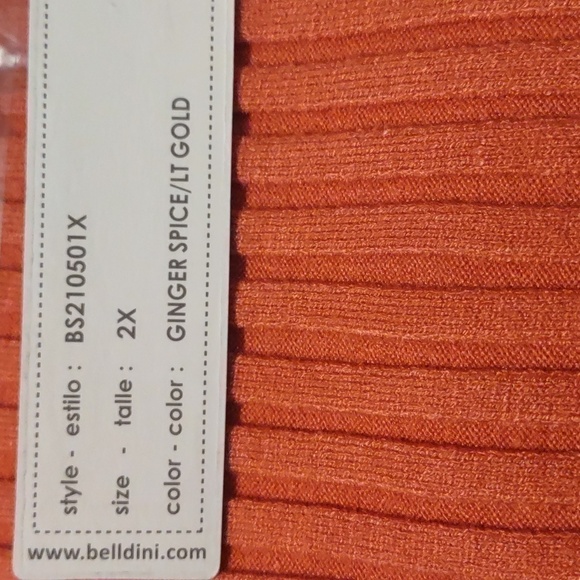 NWT Belldini Crew Neck Sweater Plus Size Dress Bodycon Chic - Picture 12 of 12